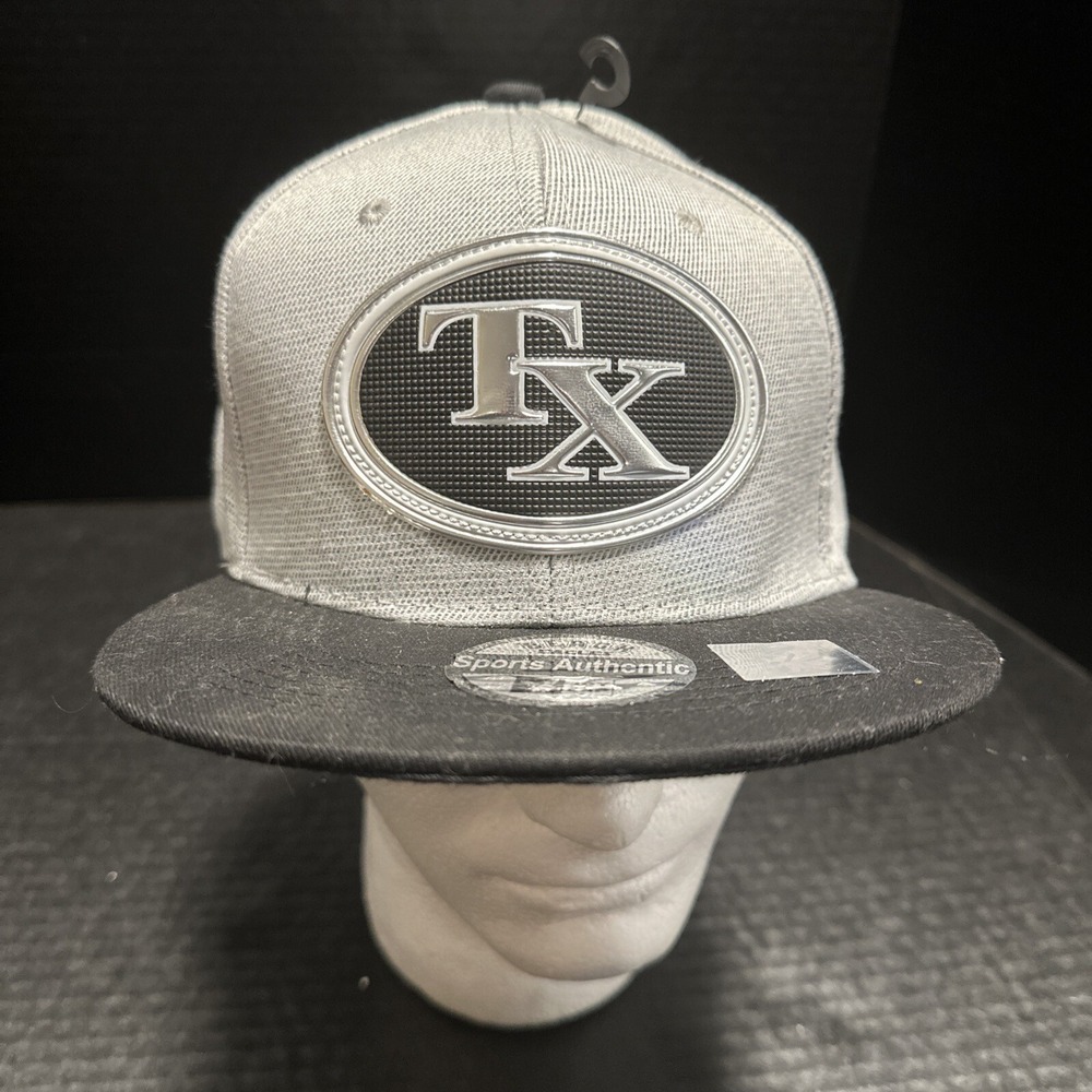Joy Cap TX Texas Black Eagles SnapBack NEW RARE Gray & Black